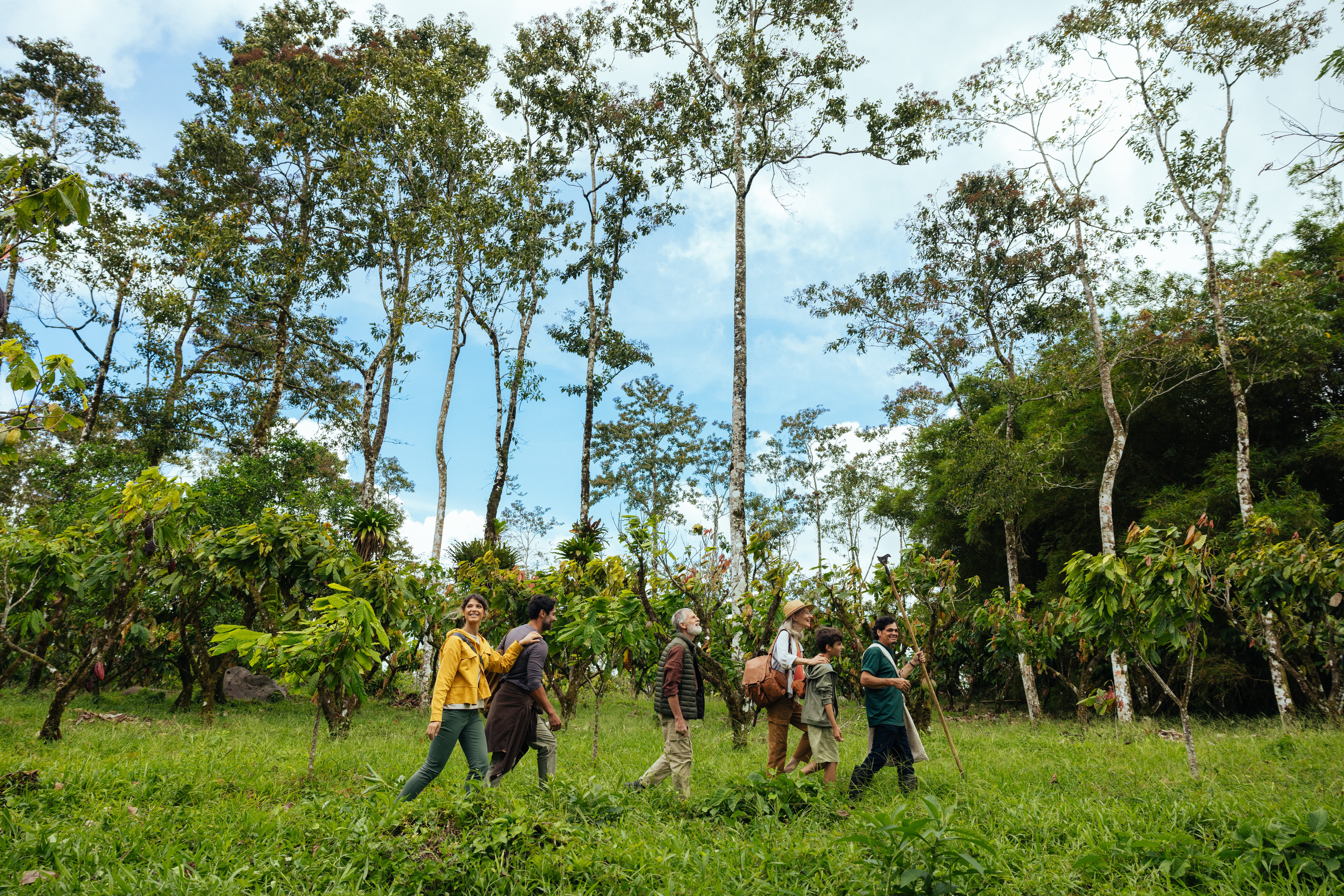 groupe forêt chocolat finca la amistad rio celeste