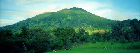 Paysage de montagne de la vallée centrale